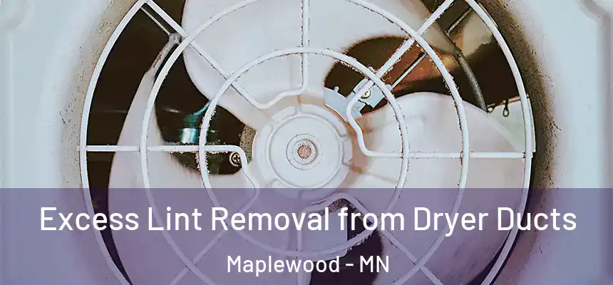  Excess Lint Removal from Dryer Ducts Maplewood - MN