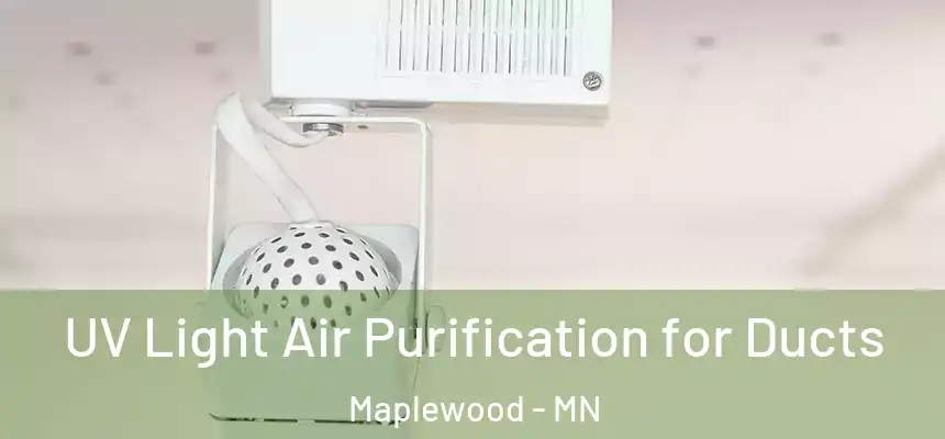  UV Light Air Purification for Ducts Maplewood - MN